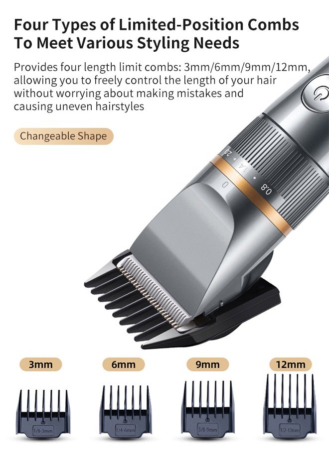 Generic - Professional Electric Hair Clipper Hair Cutter Electric Shaver - Image 1
