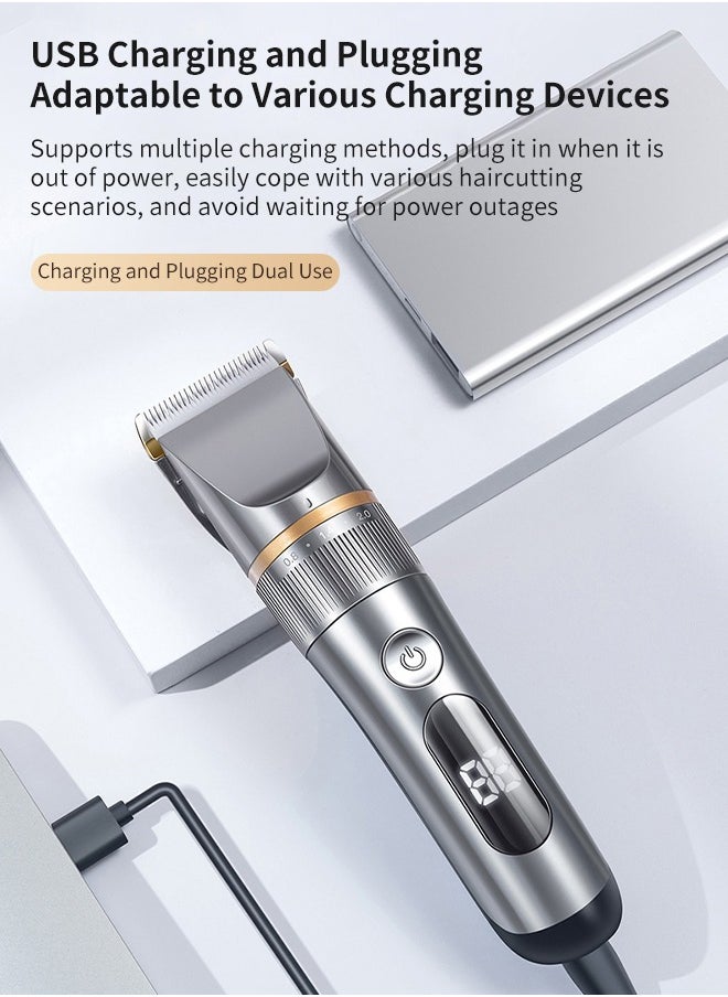 Generic - Professional Electric Hair Clipper Hair Cutter Electric Shaver - Image 1