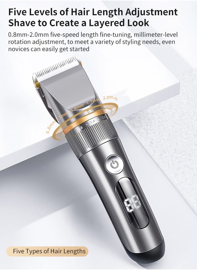 Generic - Professional Electric Hair Clipper Hair Cutter Electric Shaver - Image 1