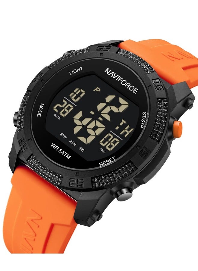 NAVIFORCE Men's Water Resistant Luxury Digital Sports Watch New Edition NF7104  - Image 2