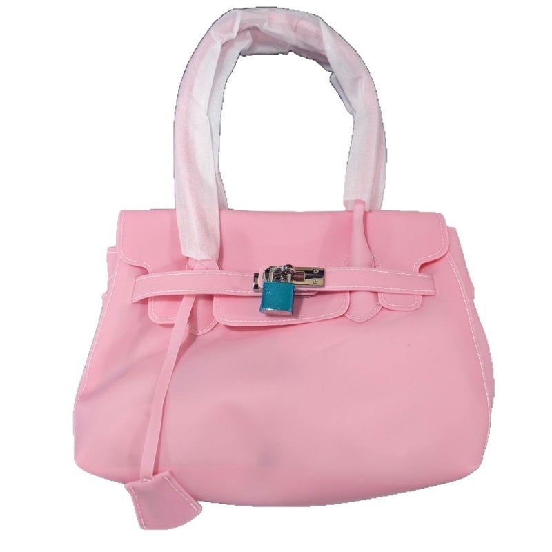 Korean Style Small Jelly Firkin Bucket Bag Handbag Shoulder Bag for Women - Image 5