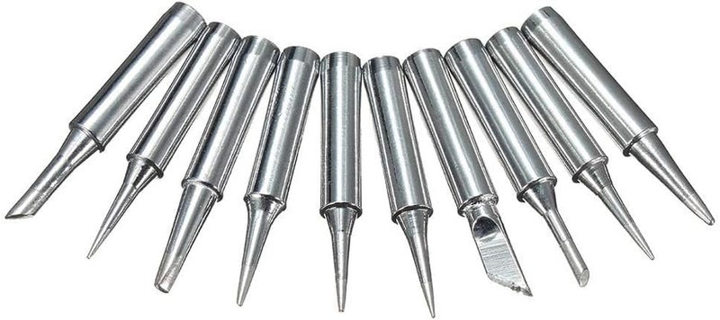 10pcs 900M Soldering Iron Tips Kit, Replacement Solder Iron Tips Kit for Hakko, Radio Shack, TENMA, ATTEN, Quick, Aoyue, Yihua Solder Station - Image 5