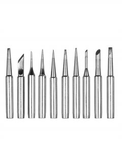 KASTWAVE 10pcs 900M Soldering Iron Tips Kit, Replacement Solder Iron Tips Kit for Hakko, Radio Shack, TENMA, ATTEN, Quick, Aoyue, Yihua Solder Station  - Image 1