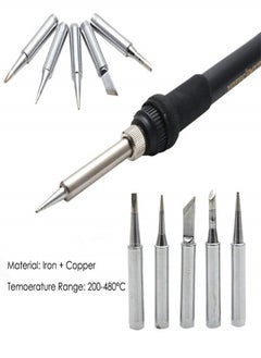 KASTWAVE 10pcs 900M Soldering Iron Tips Kit, Replacement Solder Iron Tips Kit for Hakko, Radio Shack, TENMA, ATTEN, Quick, Aoyue, Yihua Solder Station  - Image 4