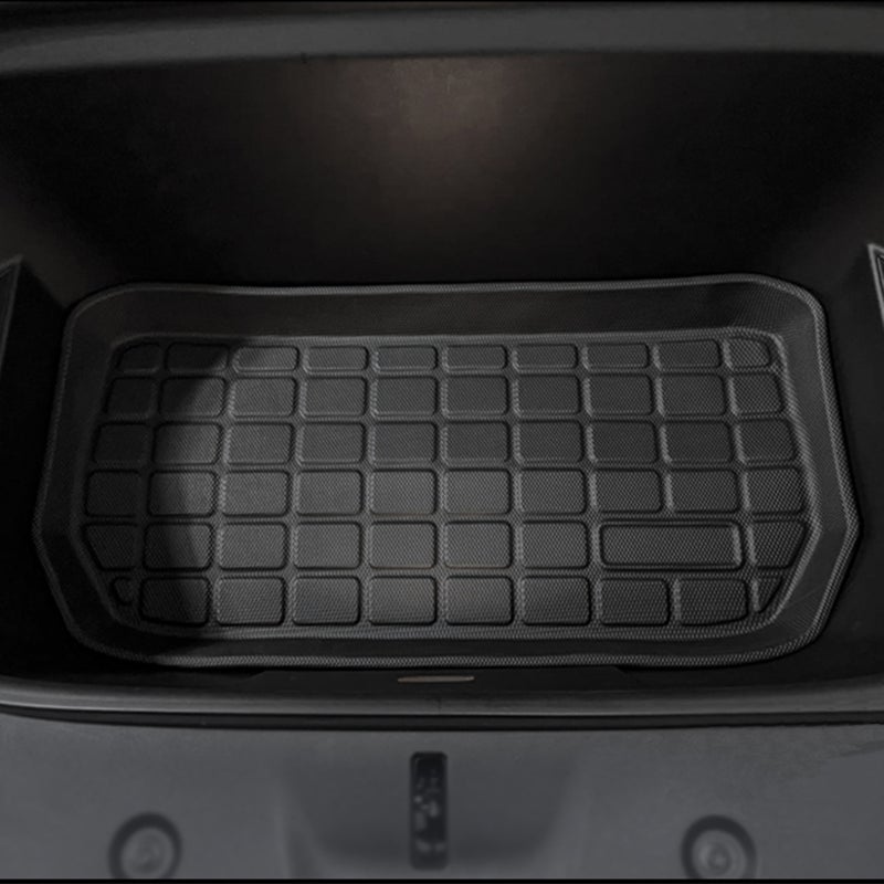 Car Rear Trunk Storage Mat Cargo Tray Trunk Waterproof All Weather Protective Pads Mat Replacement for Tesla Model Y (Front Box Mat) - Image 5