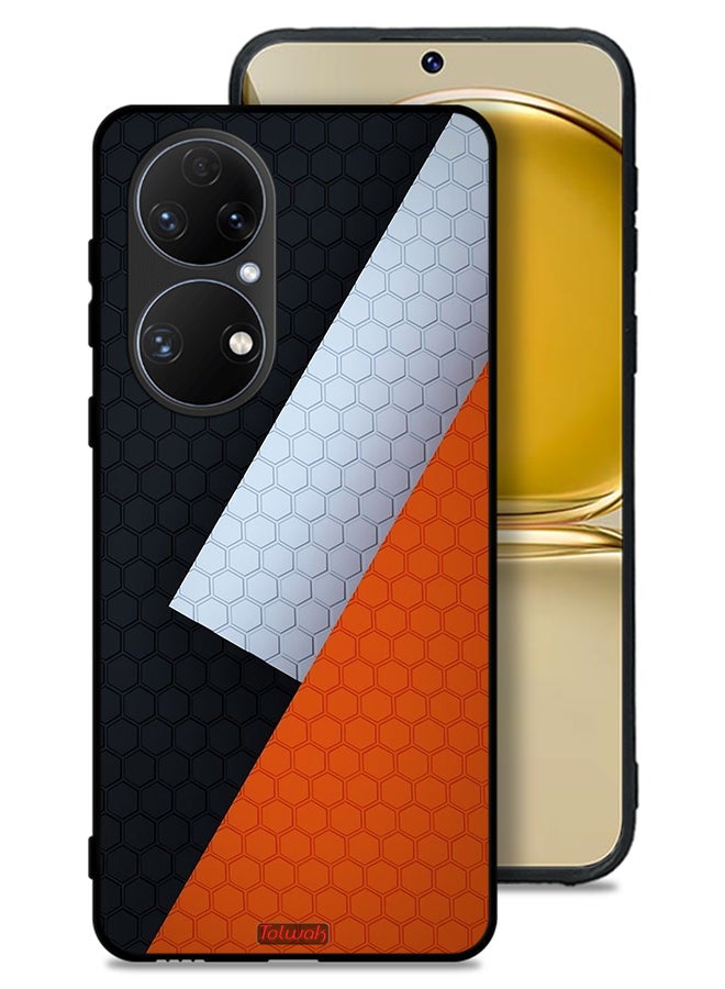Tolwak Huawei P50E Protective Case Cover Pattern - Image 1