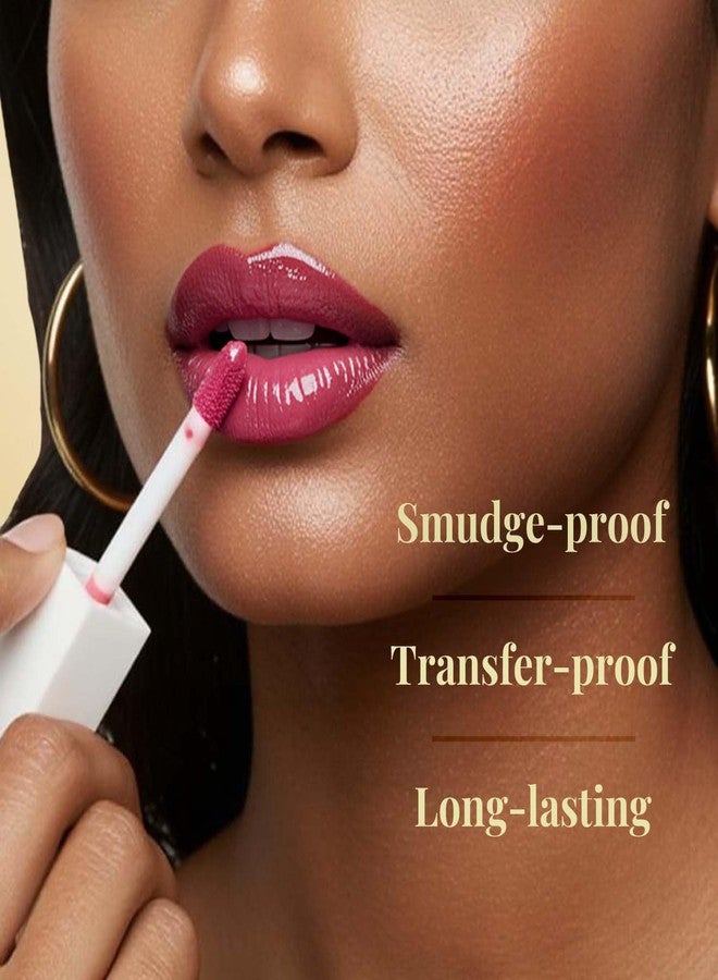 جاست هيربز أحمر شفاه سائل مطفي غني بالأعشاب من جست هيربس | مجموعة من 3 قطع | أحمر شفاه سائل للنساء | مناسب للاستخدام من الصباح إلى المساء | مرطب وخفيف الوزن | أشواغاندا وبراهمي - Image 3