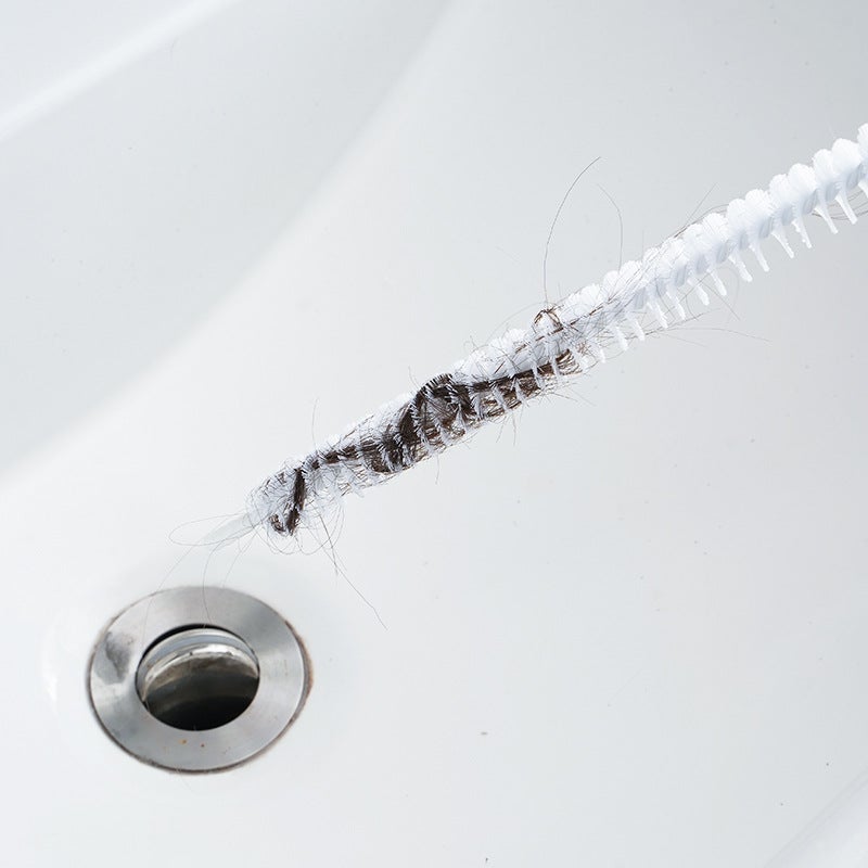 Flexible Pipe Dredge, Sewer Hair Cleaner, Wash Basin Cleaning Brush, Water Pipe Artifact Tool - Image 4