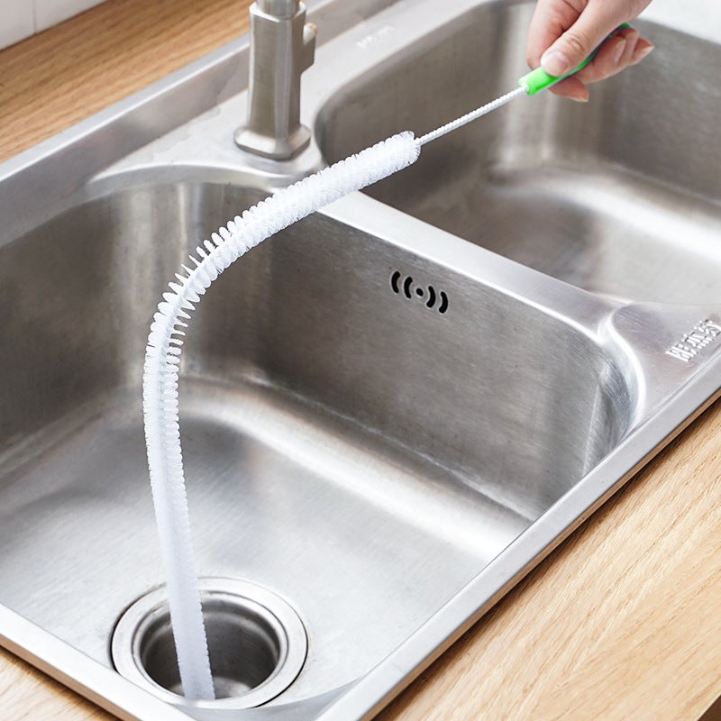 Flexible Pipe Dredge, Sewer Hair Cleaner, Wash Basin Cleaning Brush, Water Pipe Artifact Tool - Image 3