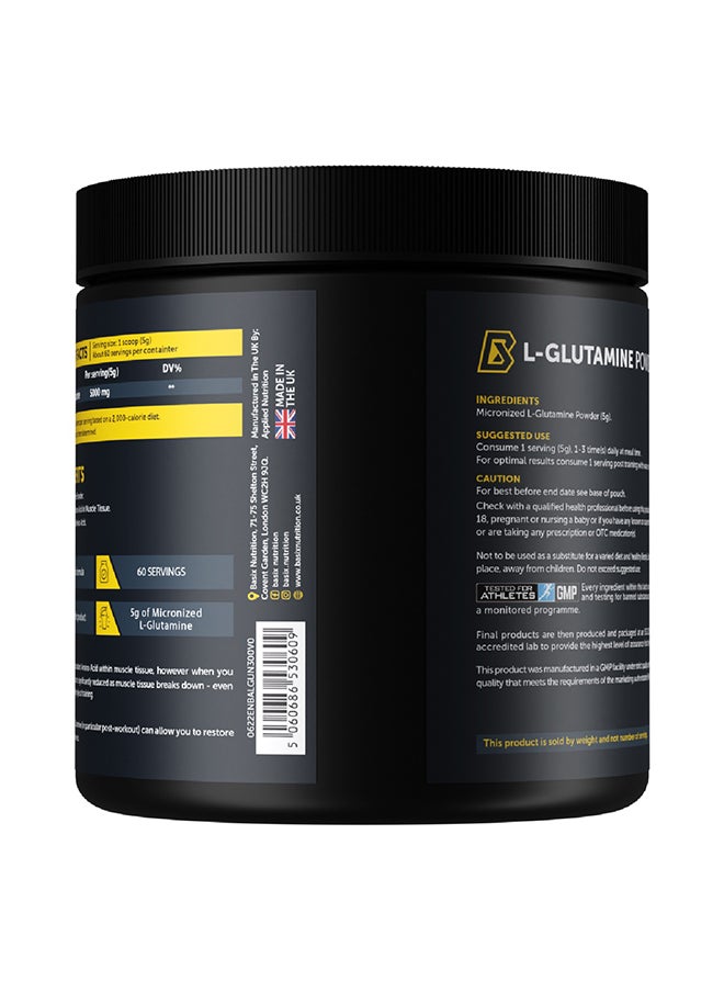 Basix - Lglutamine Powder 300G - Image 1