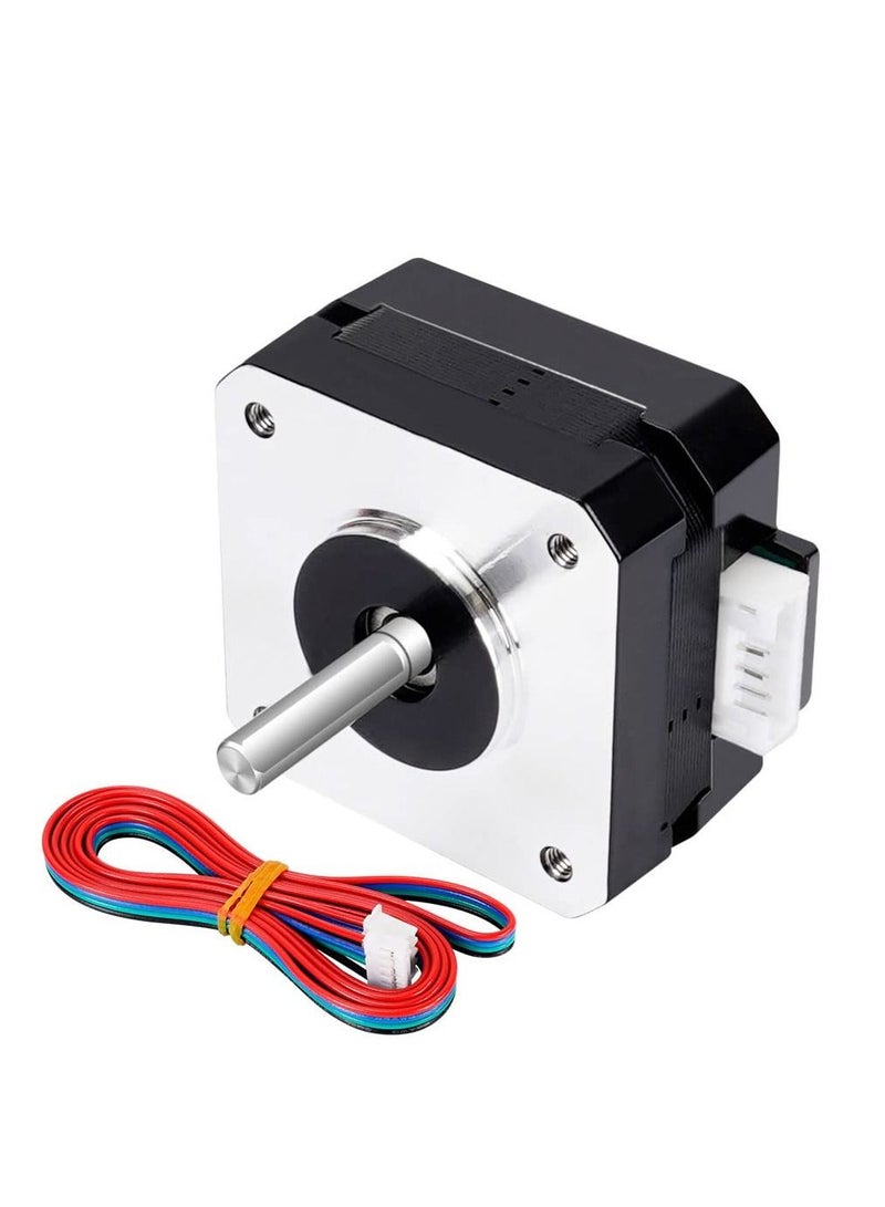 Nema17 Stepper Motor Bipolar 42 Motor 4-Lead Wire with 1m Cable (1Pack, 23mm ) - Image 1