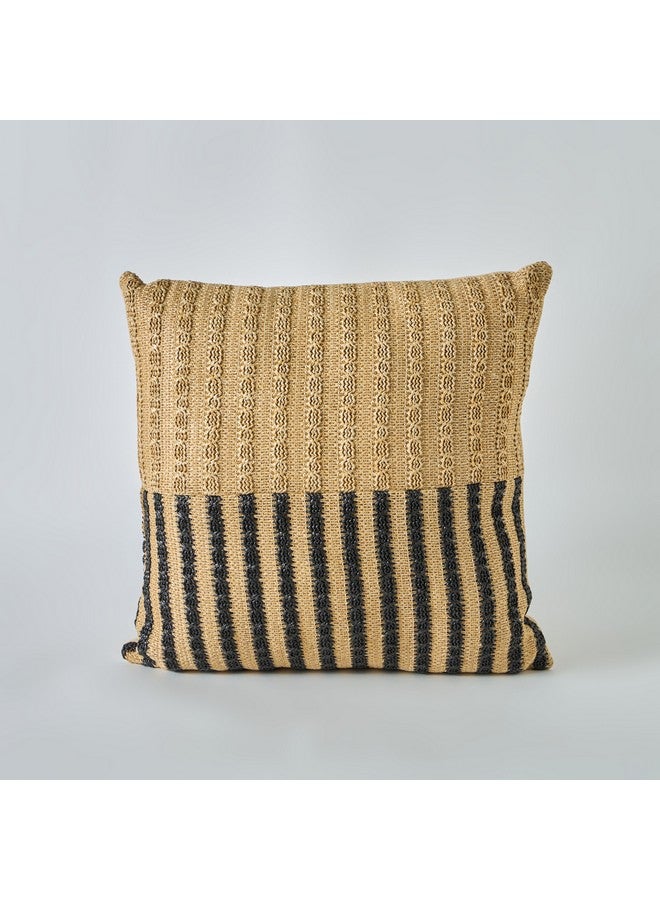 Home Box Sunshade Cut Stripe Filled Cushion 45 x 45 cm - Image 5