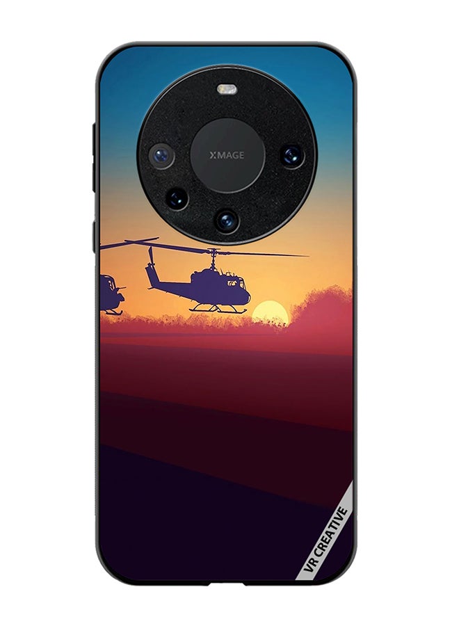 VR CREATIVE Protective Case Cover For Huawei Mate 60 Pro Plus Military Choppers Design Multicolour - Image 1