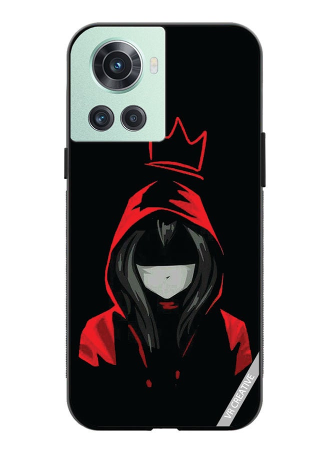 VR CREATIVE Protective Case Cover For OnePlus 10R Hell Girl Design Multicolour - Image 1