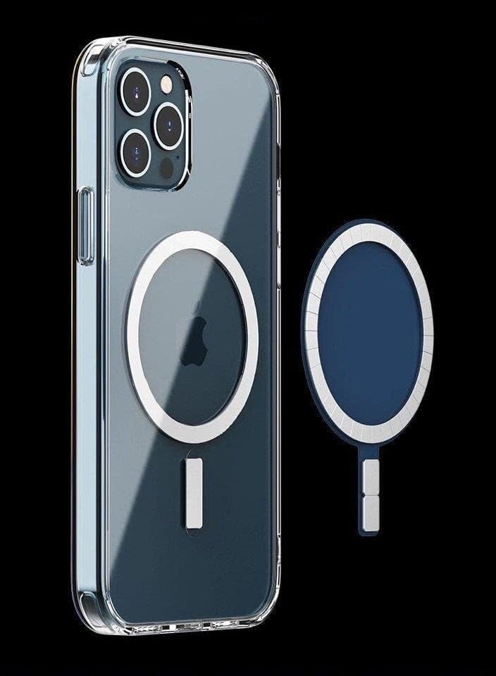 iPhone 12 Pro Max Absorption MagSafe/Wireless Charging Glass Case Cover Clear - Image 2