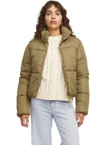 JJXX 12258068 Jxsolvej Puffer Jacket Otw Mr Brown  - Image 3