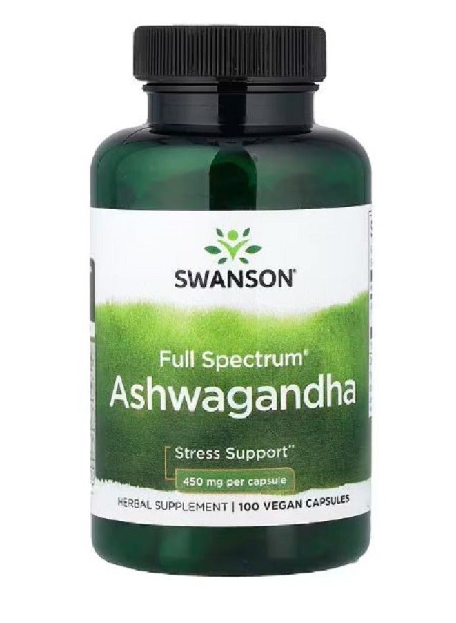 SWANSON Ashwagandha 450 mg 100 Capsules 