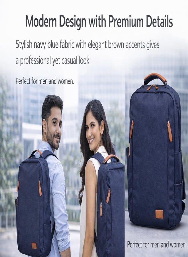 Multi-Purpose Laptop Backpack for Men & Women | Water Resistant Office, College & Travel Bag with Padded Laptop Compartment | Lightweight & Durable Daily Use Bag - Image 4