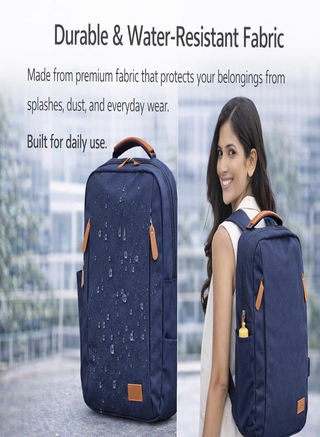 Multi-Purpose Laptop Backpack for Men & Women | Water Resistant Office, College & Travel Bag with Padded Laptop Compartment | Lightweight & Durable Daily Use Bag - Image 2