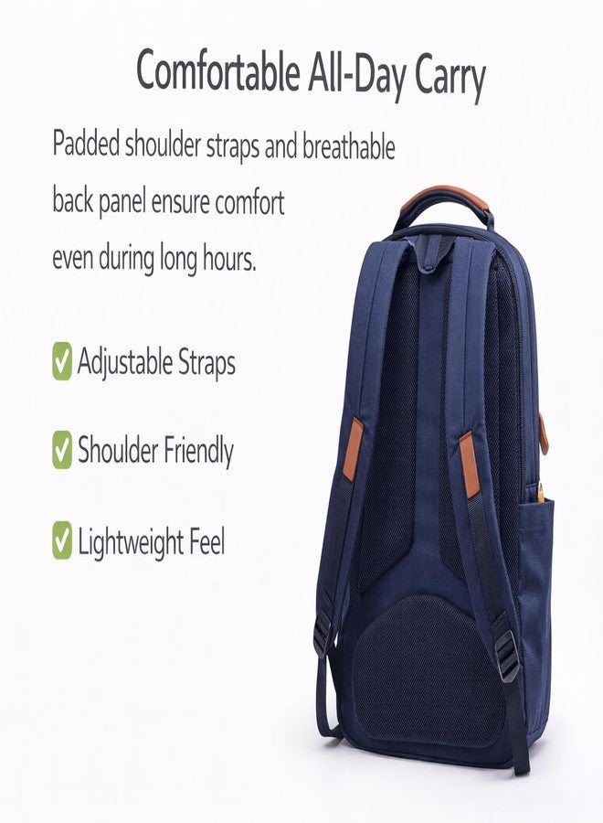 Multi-Purpose Laptop Backpack for Men & Women | Water Resistant Office, College & Travel Bag with Padded Laptop Compartment | Lightweight & Durable Daily Use Bag - Image 5