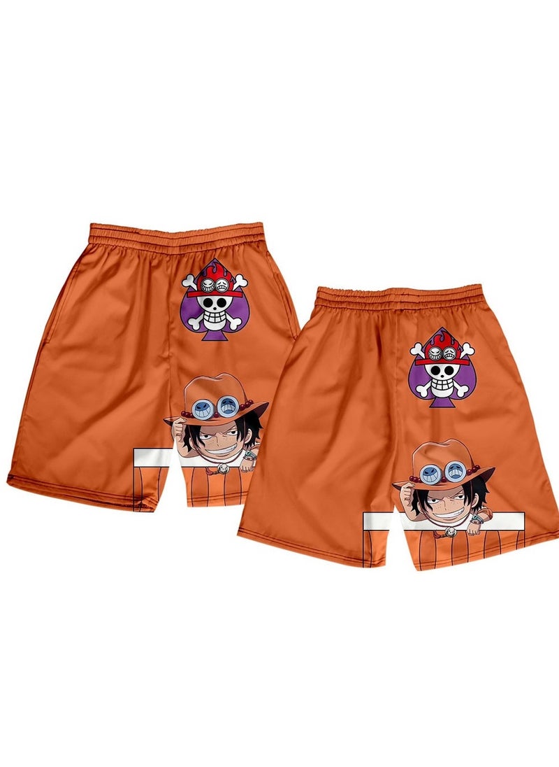KUYING Summer One Piece Loose Home Five Guarter Shorts  - Image 1