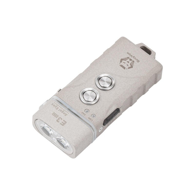 RovyVon E3 Plus Rechargeable EDC Flashlight 700 Lumen Dual Power Supply USB Charging or AAA Battery Powered Small Pocket LED Flashlight with Hat Clip for Outdoor Camping Emergency Easy to Find - Image 2