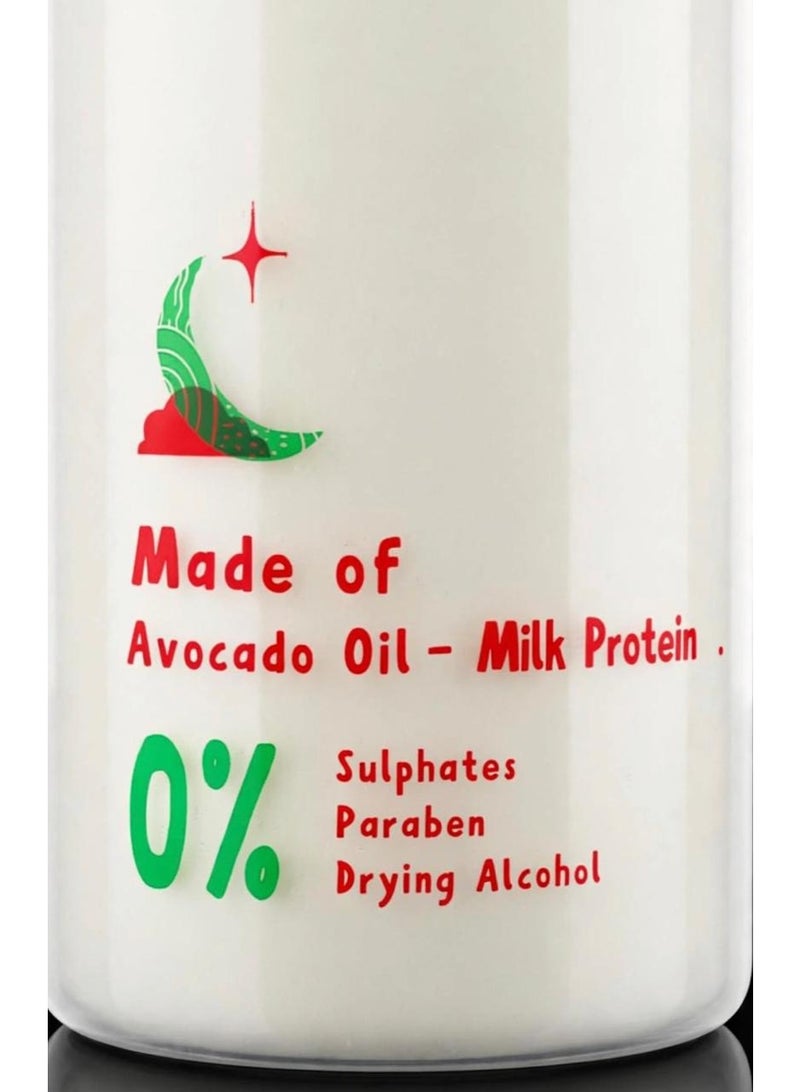MiniMe CURLY HAIR CREAM FOR NATURAL CURLS , WAVES ,AND COILS MADE OF AVOCADO OIL - MILK PROTEIN - 150 ML - Image 5