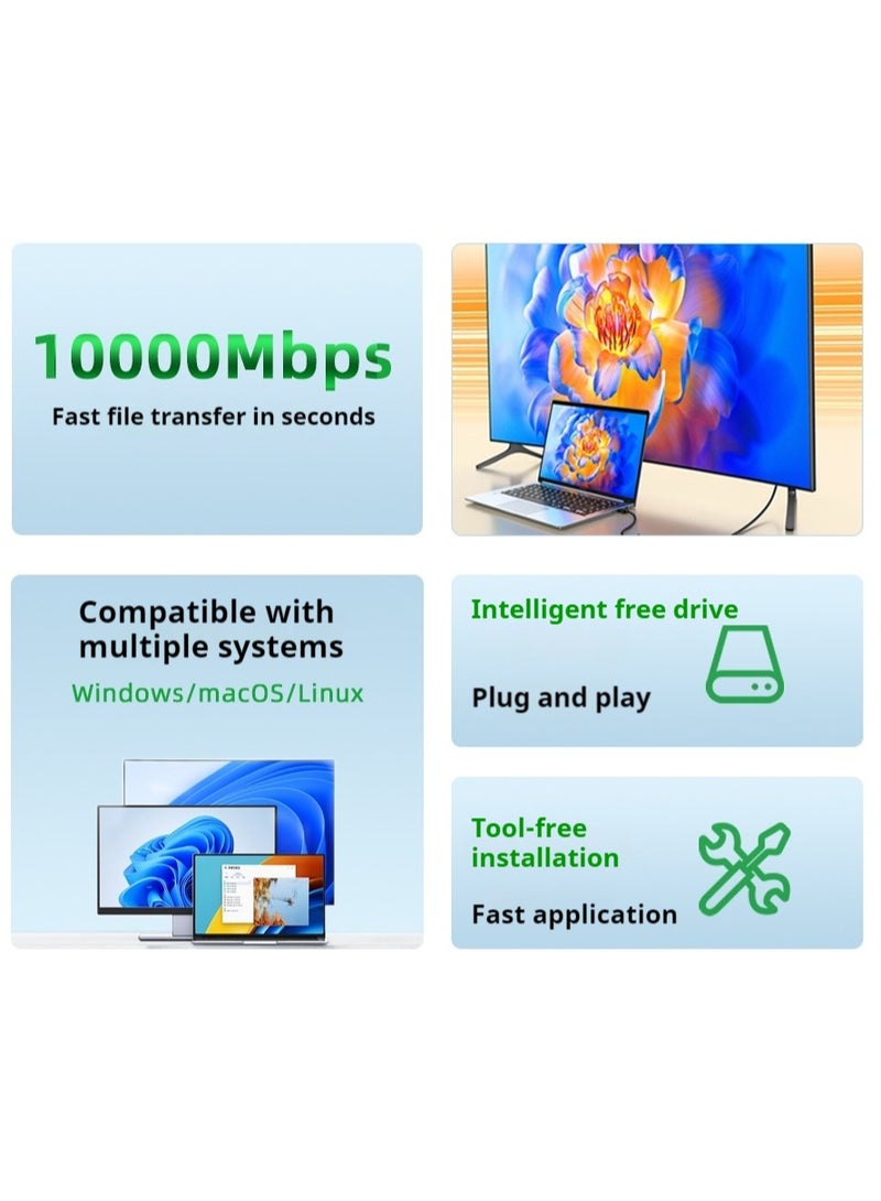 M-PARD M-PARD 2m Cat 7 Ethernet Cable, High Speed 10 Gigabit Flat LAN Cable with RJ45 Gold Plated Connector, 10Gbps 600Mhz Shielded Internet Patch Cord for Switches, Routers, Modes  - Image 2