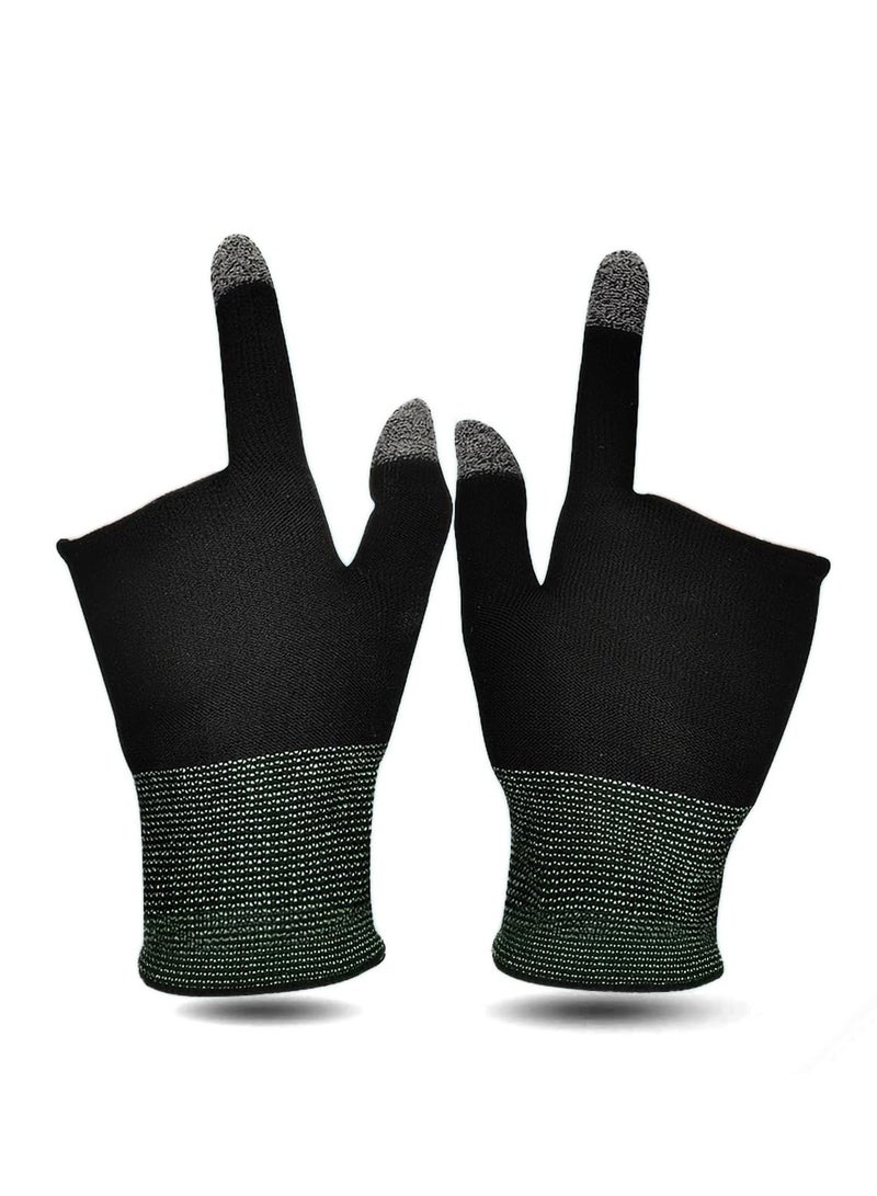 1 Pair Of esports Gaming Gloves, Ultra-Thin Mobile Gaming Gloves, Sweat Resistant Mobile Phone Finger Covers, Touch creen Without Delay  - Image 1