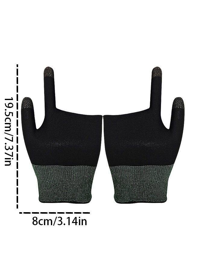1 Pair Of esports Gaming Gloves, Ultra-Thin Mobile Gaming Gloves, Sweat Resistant Mobile Phone Finger Covers, Touch creen Without Delay  - Image 3