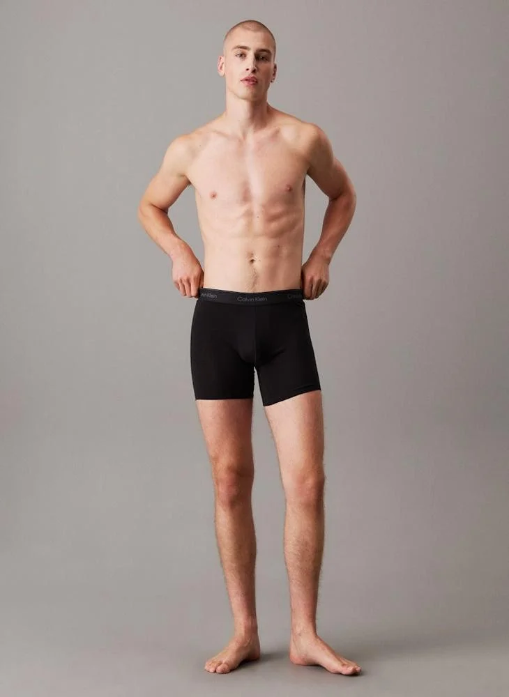 CALVIN KLEIN Icon Cotton Stretch Boxer Brief - 3 Pack