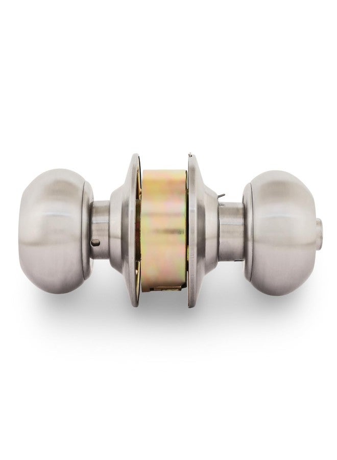 VESPERPRO AAI-JEE Cylindrical Lock | with 3 Key |Steel Antique Brass Finish | for Internal Wooden Door | Left/Right Handed & Inside/Outside Opening Pack of 1 - Image 1
