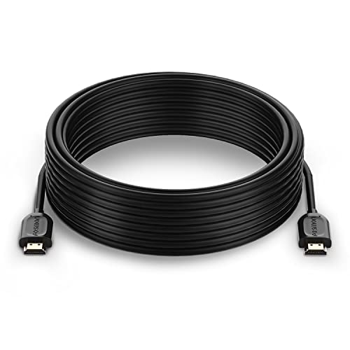 Fosmon 4K HDMI Cable 25FT/7.5M, HDMI 2.0 Cable 4K@60Hz/2160p Support 18Gbps, HDCP, 3D, ARC, Dolby TrueHD, 30AWG Compatible with UHD TV, PC Monitor, Console, PS4, PS5, Xbox 360/One/X/S, Nintendo Switch - Image 1