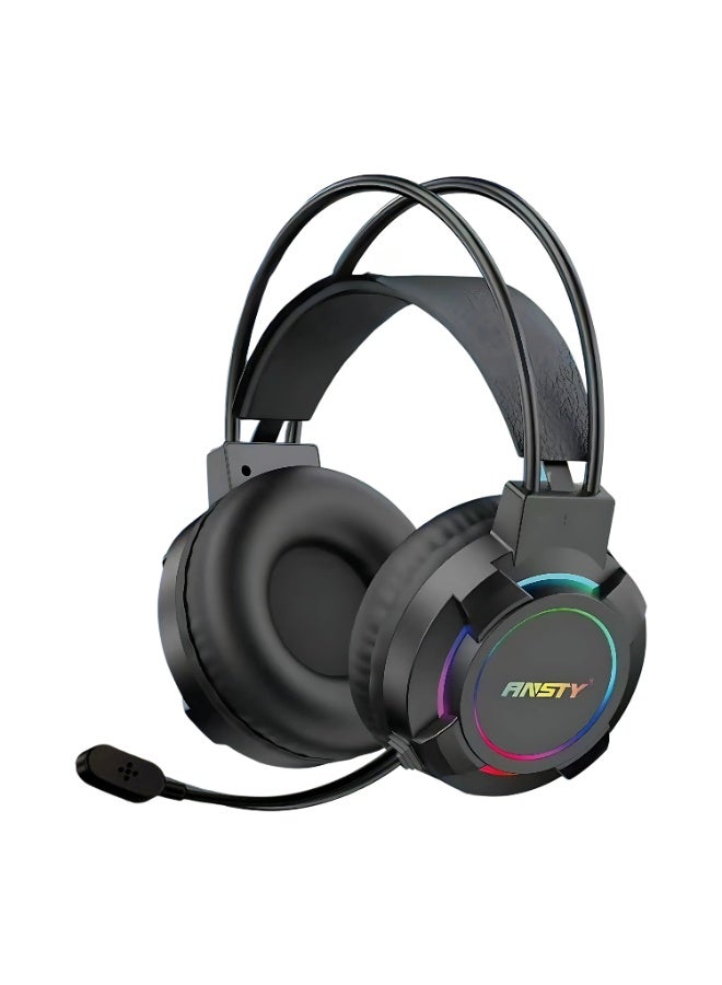 ANSTY H-007 Professional Bluetooth Headset - Advanced Noise Cancellation, Ultra-Long Battery Life, and Ergonomic Design for Business & Driving - Image 1