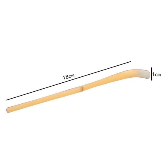 Flavoma Bamboo Matcha Spoon Chashaku Pack of 2 Bamboo Teaspoon Matcha Powder Scoop Teaware Tea Ceremony Accessory - Image 3