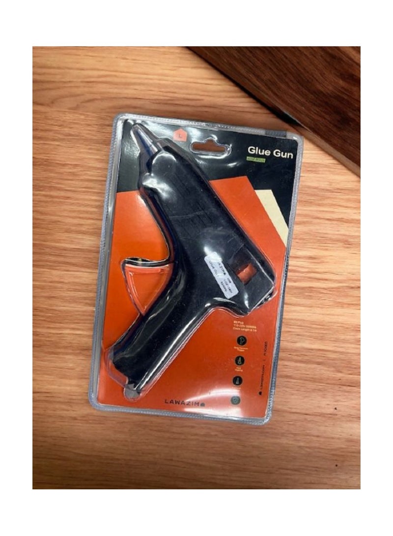 Hot melt glue gun black/orange.