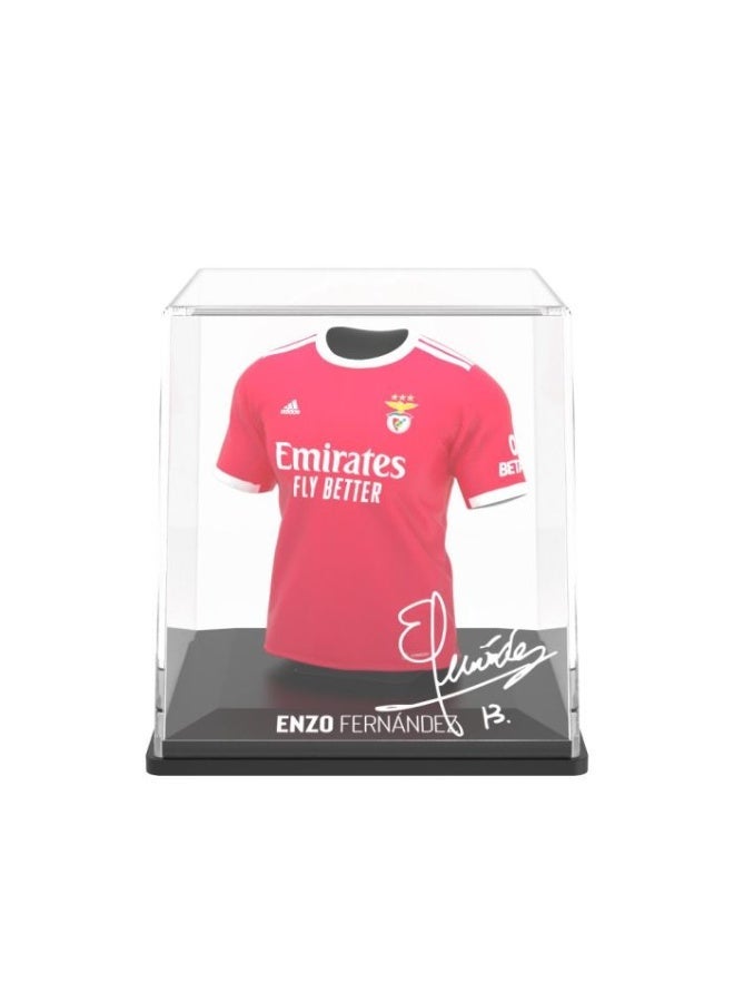Splink - Enzo FernÃ¡ndez (Benfica) - Home Jersey Display Case, Official Licensed Collectible - Image 3