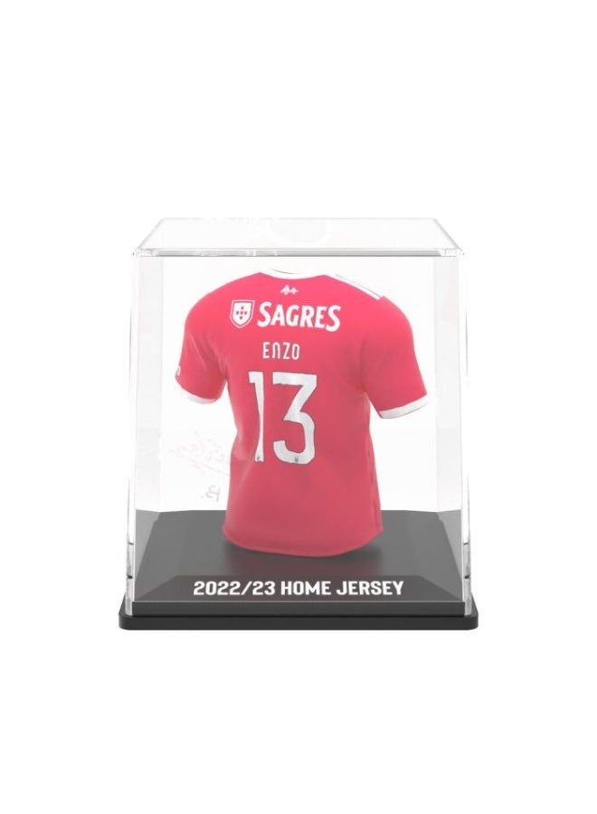 Splink - Enzo FernÃ¡ndez (Benfica) - Home Jersey Display Case, Official Licensed Collectible - Image 2