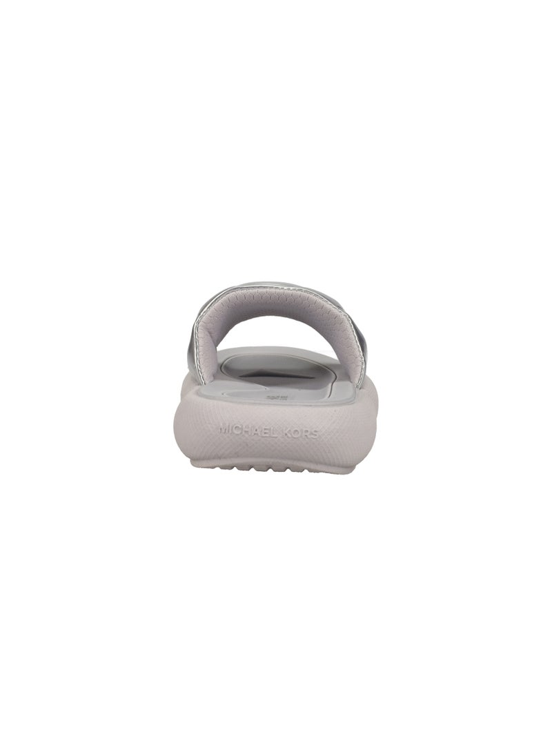 Michael Kors Youth Raelynn Masyn Single Strap Slydes  - Image 3