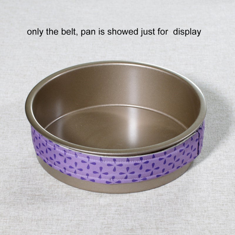 facemile Bake Even Cake Strips Superior Absorbent Thick Cotton Polyester - Dampen And Wrap Around Pan For Baking Flat Cakes - Image 4