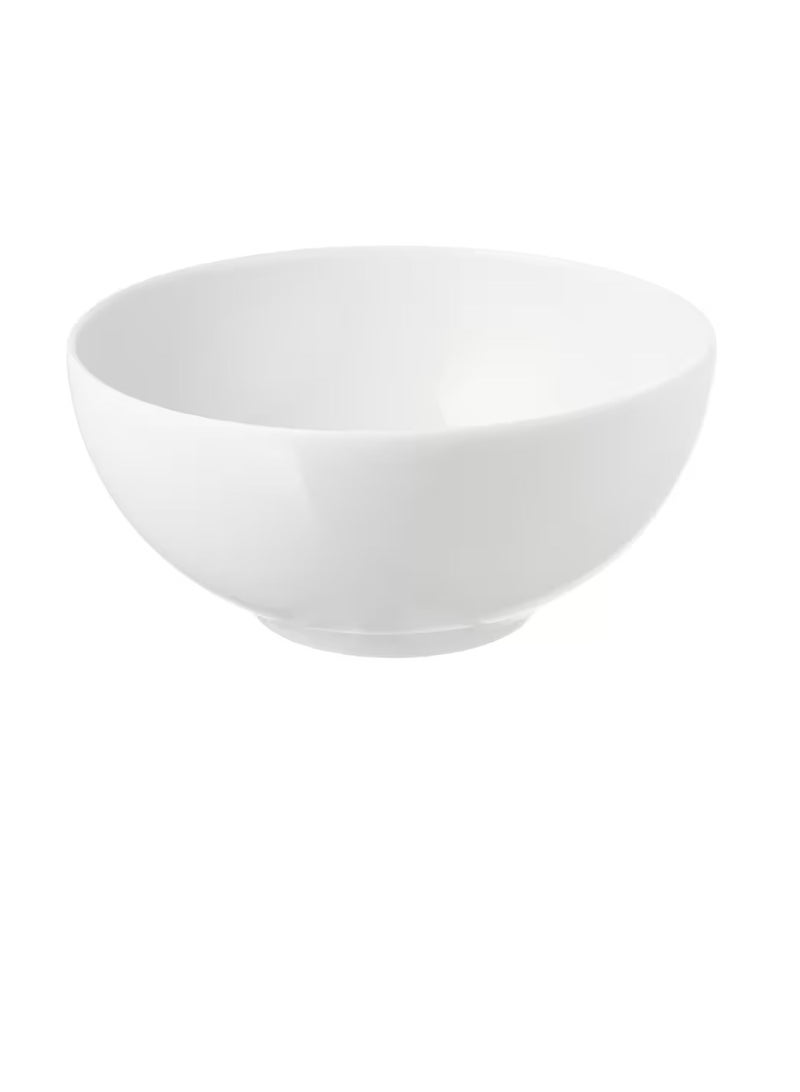 وعاء دائري ابيض 16 سم - Image 1