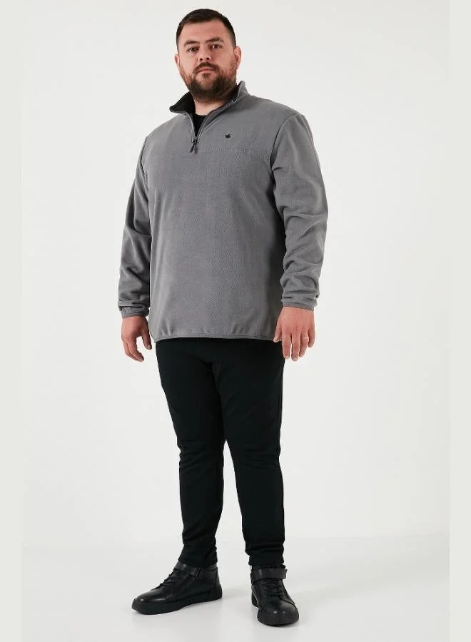 Buratti  Buratti Regular Fit Anti-Pilling Plus Size Brushed Cold-Resistant 2-Pack Men's Fleece POLAR 5906001BS2 for Men | Best Price UAE