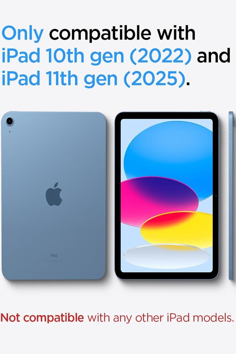 Spigen Ultra Hybrid Pro for iPad 11th Gen A16 (2025) / 10th Generation (2022) 10.9 inch Case Cover with Apple Pencil Holder - Cornflower Blue - Image 2