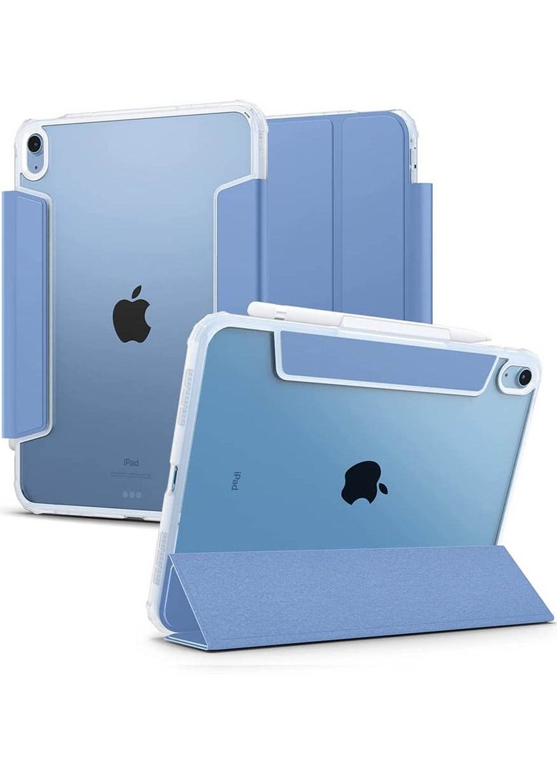 Spigen Ultra Hybrid Pro for iPad 10th Generation (2022) 10.9 inch Case Cover with Apple Pencil Holder - Cornflower Blue  - Image 1