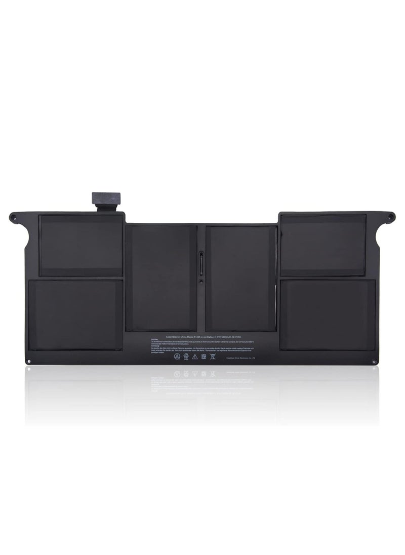 Generic New Replacement Laptop Battery A1406 A1465 for MacBook Air 11 inch A1406 A1495 Mid 2011 2012 2013 Early 2014 2015 A1370 Version 1 7.5V Lithium  - Image 1