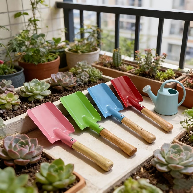 Garden Trowel 6pcs Multi Functional Planting Tool Outdoor Green Potted Flower - Image 4