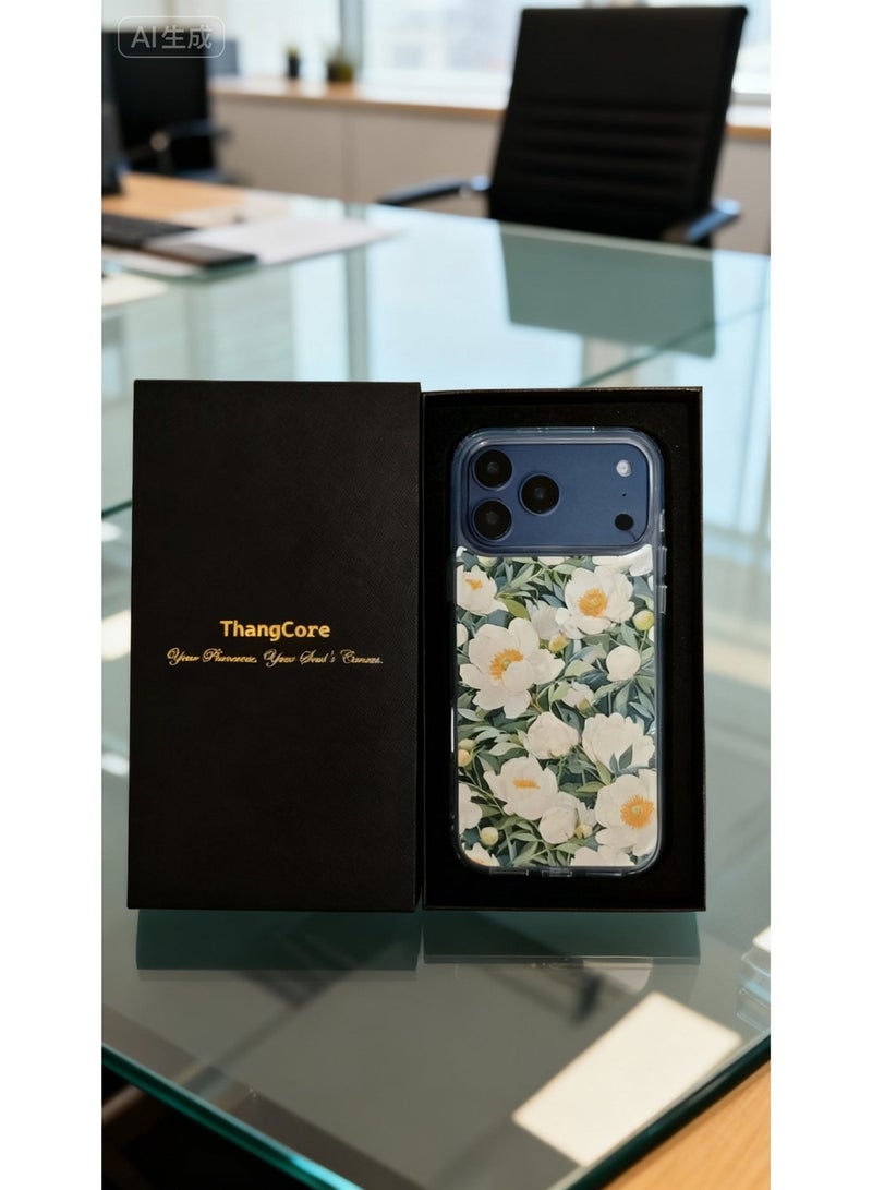 ThangCore Iphone17-ProMax 3 in 1 TPU + PC Overmolding Magnetic Creative Design Phone Case - Image 2