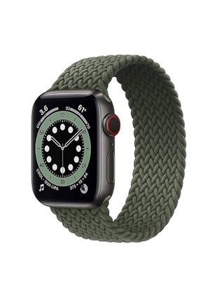 Bands Compatible with Apple Watch 38mm 40mm 41mm Series for 9/8/7/SE/6/5/4/3/2/1 IWatch Ultra/Ultra 2/Braided Solo Loop Nylon Fabric Strap L - pzsku/Z3BA5CF6BEED7F573E0B0Z/45/_/1701228458/7e4ad55d-ce29-40e1-ad2d-5a576df489b2