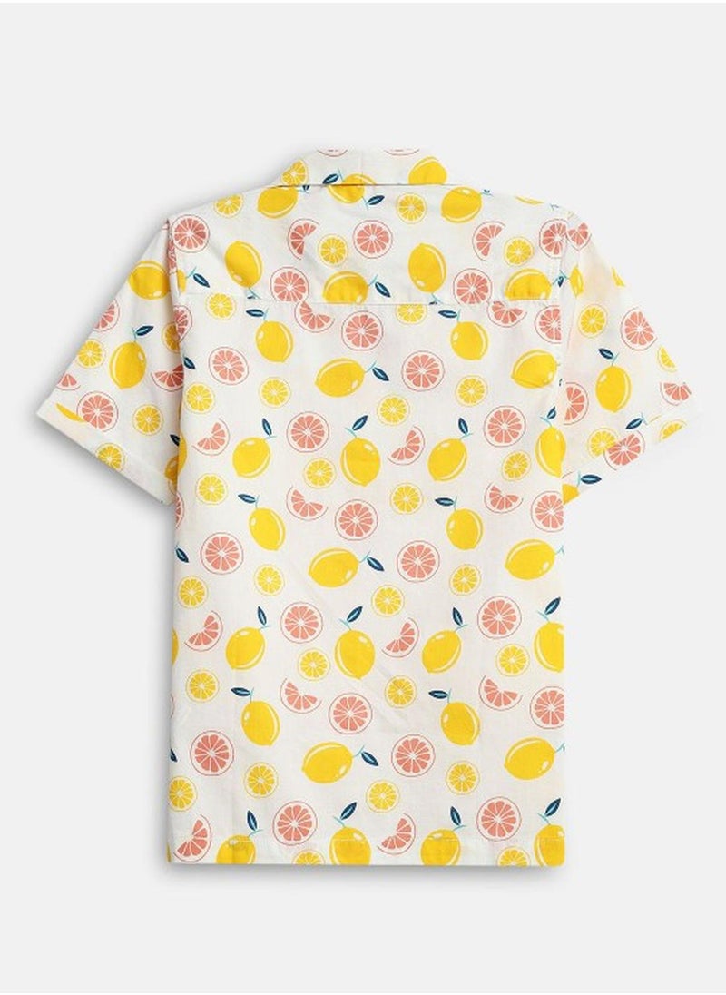 Bonkids Regular Long Sleeve Printed Cotton Shirt For Boys 100 % Cotton  - Image 2