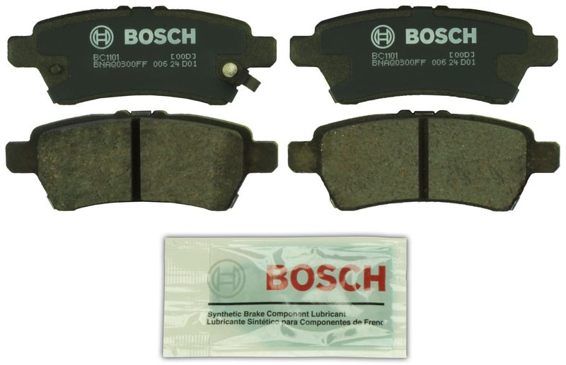 BOSCH BC1101 QuietCast Premium Ceramic Disc Brake Pad Set - Compatible With Select Nissan Pathfinder; REAR - Image 4